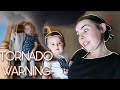 WAKING HIM UP FOR TORNADO WARNING - daily vlog || Collum A Family