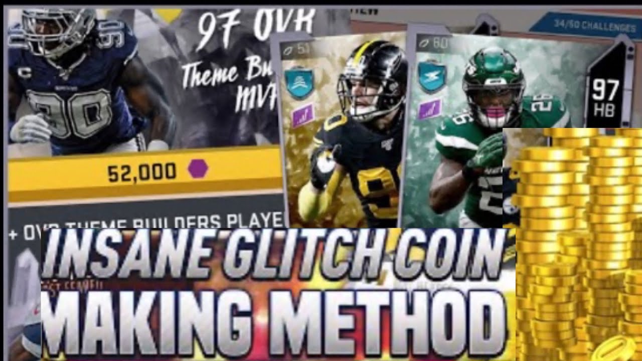 SUPER GLITCHY COIN MAKING METHOD Madden 20 Ultimate Team YouTube