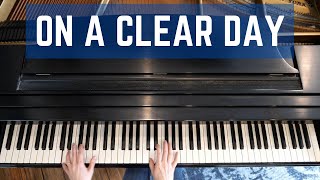 On a Clear Day (You Can See Forever) | Pamela York Solo Jazz Piano