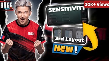 𝗦𝗧𝗘 𝗧𝗼𝗽 : Latest Sensitivity Settings 2023 For Bgmi / Pubg — 5 Finger Control Code