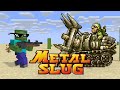 Monster School : METAL SLUG CHALLENGE - Minecraft Animation