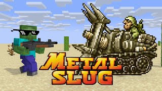 Школа монстров : Вызов METAL SLUG - Minecraft анимация