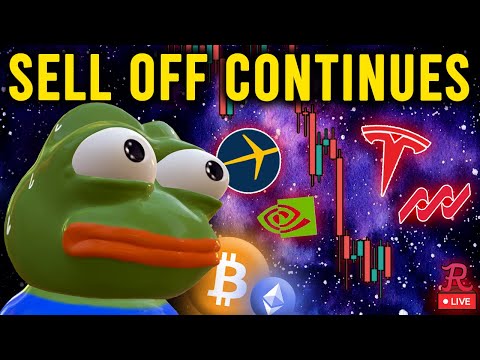 Bitcoin LIVE : BTC, STOCKS DUMP MORE