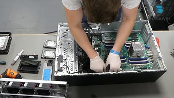 HPE ProLiant ML350 Gen 9 Tower Server Build