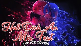 Nightcore - Halt Dich An Mir Fest (Voyce Cover) [Lyrics]