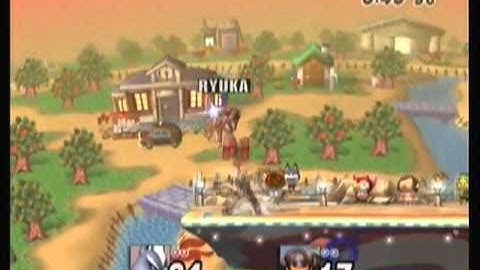 *OUTDATED PRE-DEMO 2* Project M - Plank (Wolf) vs Ryoko (Samus) 2