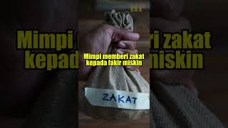 Arti Mimpi memberi zakat