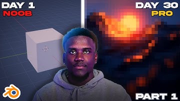 Becoming a Blender Pro in 30 days ! (Part 1)