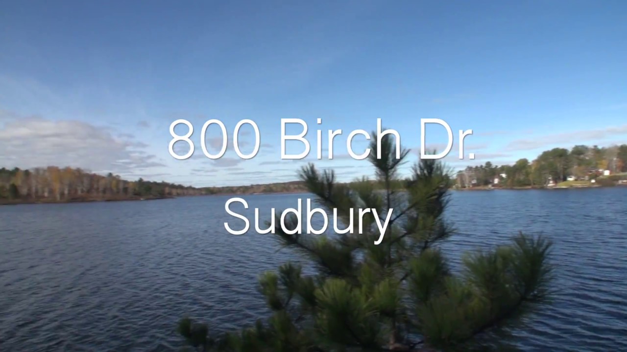 Waterfront large family home on Dill Lake Sudbury, ON VIDEO TOUR YouTube
