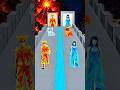 Naruto Fire Mode vs Hinata lce Mode | Epic Anime Transformation #naruto #shorts