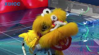 At the 9th China-South Asia Exposition, a robotic lion became the crowd favorite.