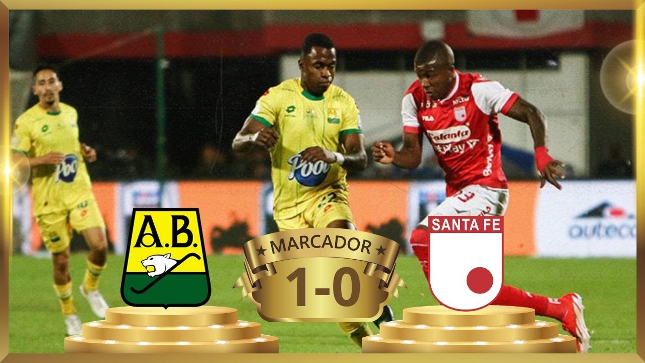 FINAL IDA - Bucaramanga VS Santa Fe ⭐ LIGA DIMAYOR BETPLAY - COLOMBIA ...