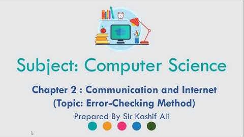 Error-Checking Method | Cambridge O Level | Computer Science 2210 | Paper 1
