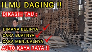 PUSAT KAYU BEKAS PALET TERMURAH HARGA MULAI SERIBUAN !! AUTO JADI SULTAN