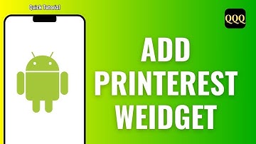 How To Add Pinterest Widget Android