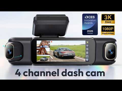 Botslab G980H Review - The 4 Channel Dash Cam That Sees Everything