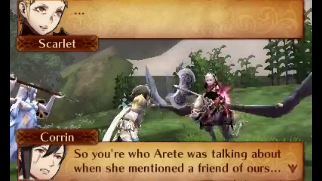 Fire Emblem Fates: Revelation - Chapter 23 Corrin and Scarlet Conversation