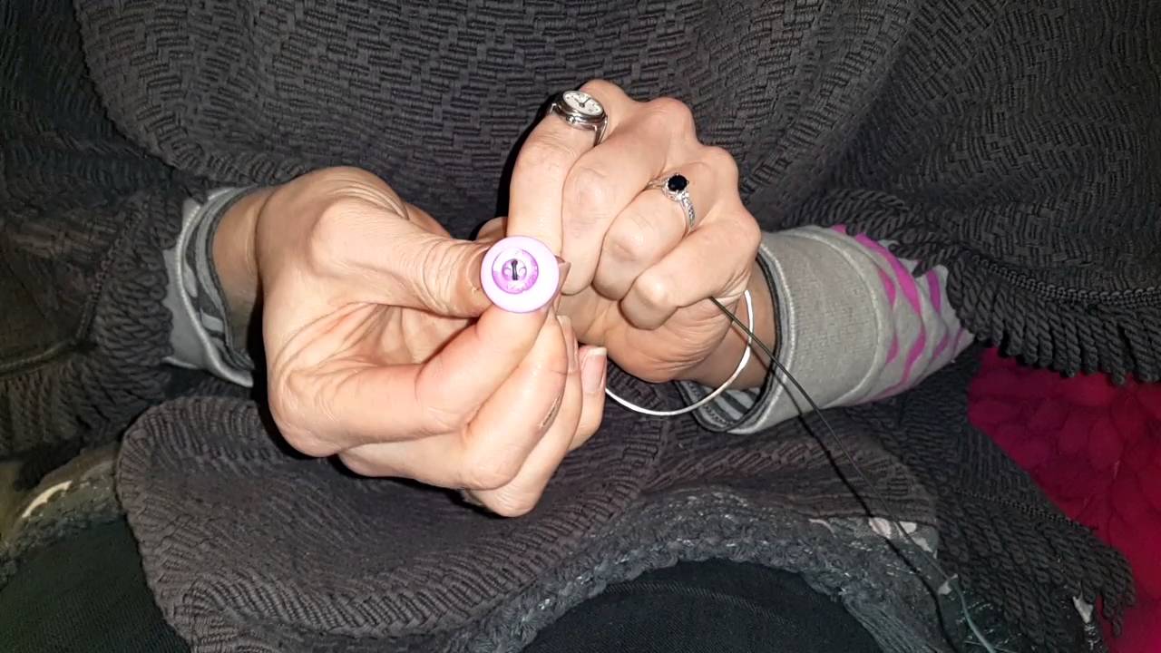 Kates Crafts - Button Flowers