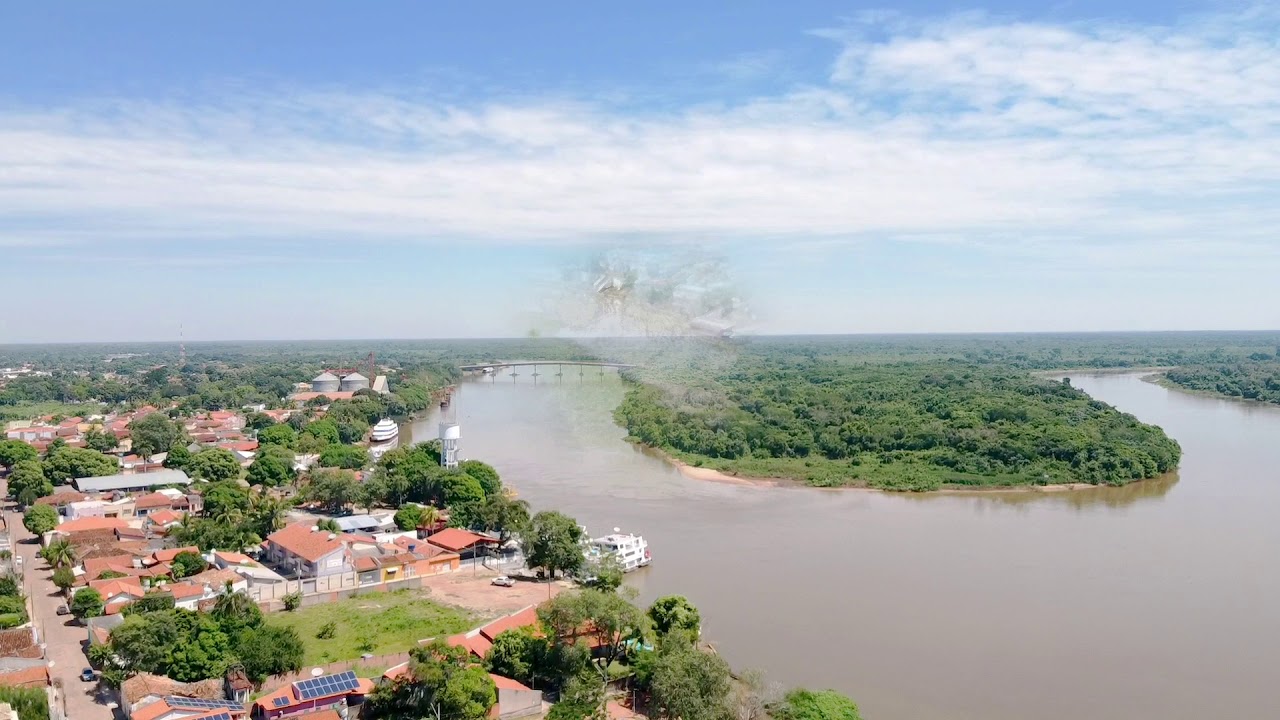 Rio Paraguai na cidade de Cáceres