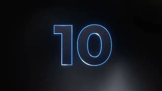 3D Countdown 10 second