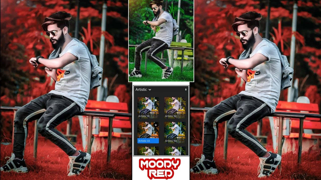 SE - Moody Red Tone Editing || Lightroom Photo Editing Tutorial || Moody Red Effect