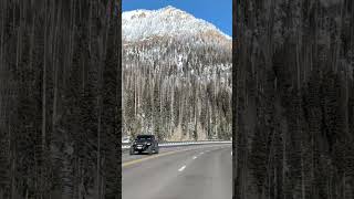 Driving over Wolf Creek Pass in Colorado, 2025-12-29 (time lapse)