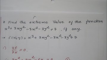 GTU Maths-1 [Calculus] Unit -: APPLICATION OF PARTIAL DERIVATIVES(Part-2) in Gujarati.