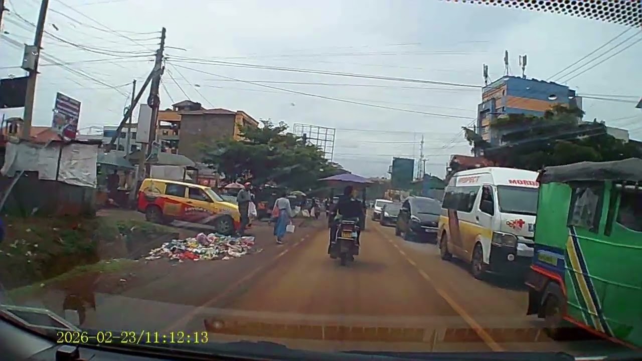 #Ndumberi to #Kiambu town,time lapse  #dashcam  #carwhitenoise 