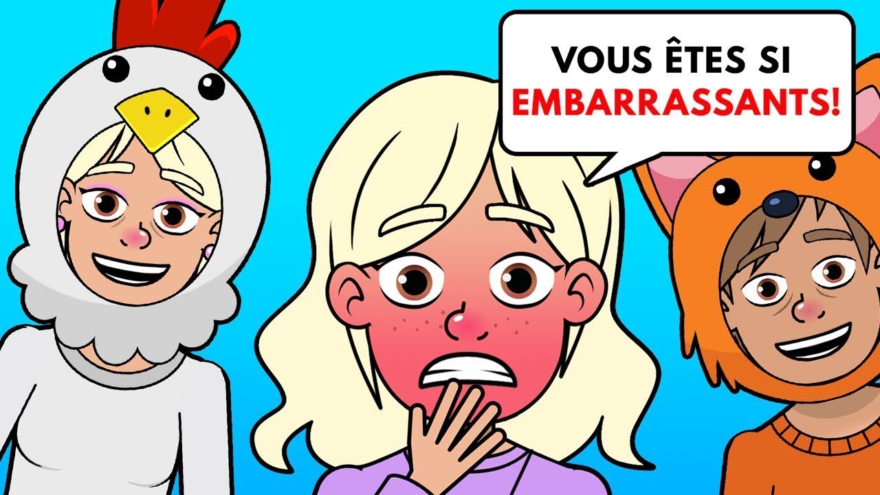 Je Trouve Mes Parents Totalement Embarrassants Et Je Voulais Les Cacher à Mes Amis