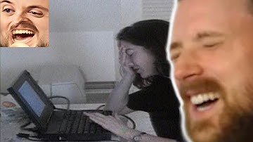 Forsen Reacts - 1995 Flashback: First-time PC user can’t work computer