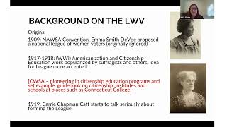 Daughters of Democracy: Exploring LWV's College Leagues and Civic Education Work in the 20th Century