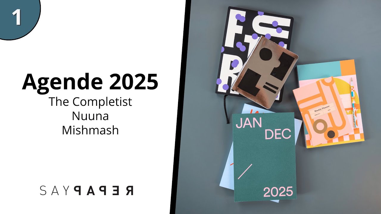 Agende 2025 / Parte 1 | The Completist, Nuuna e Mishmash
