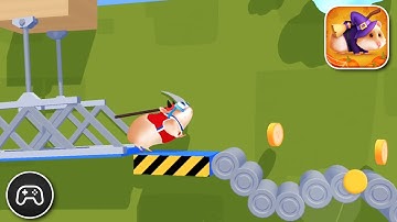 Hamster Maze - Gameplay Walkthrough Part 23 - Basic Solution Levels 58-59 (iOS, Android)