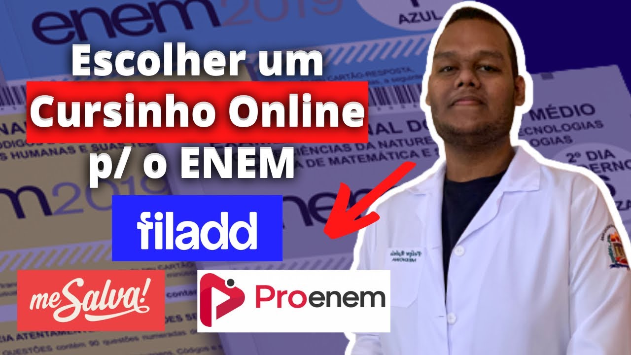Melhor cursinho para ENEM | Comparativo Filadd, Me Salva e ProENEM ...