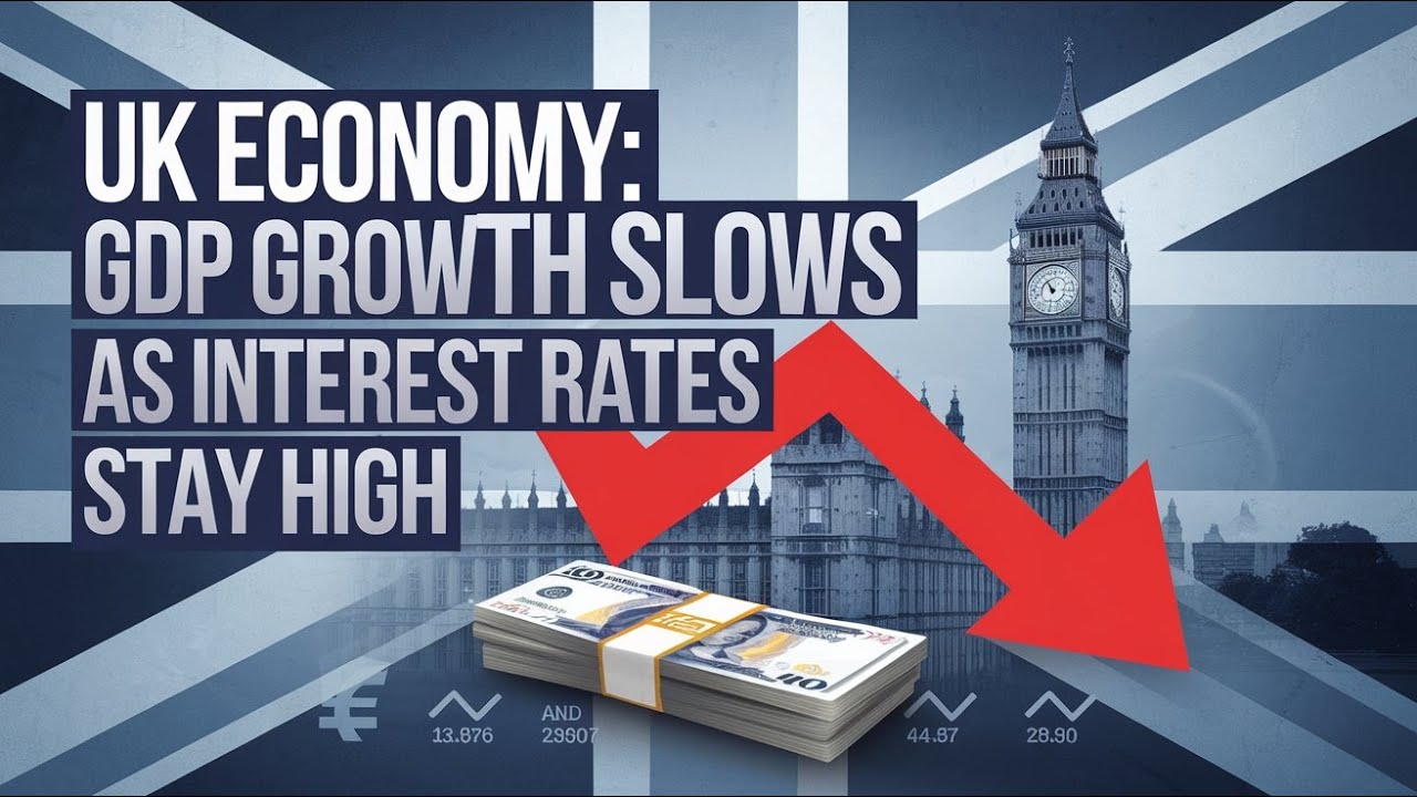 UK Economy 2025: Q2 GDP Growth Slows As Interest Rates Stay High