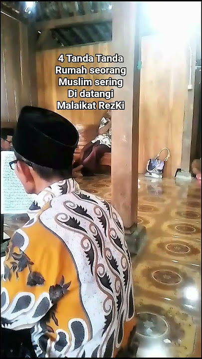4 Tanda TandaRumah seorangMuslim seringDi datangiMalaikat RezKi #shortvideo