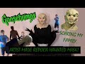 SCARING MY FAMILY! Artist made "Haunted Mask" from Goosebumps!