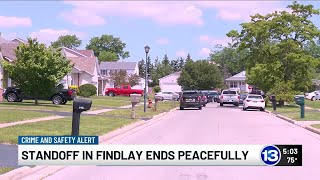 Hours-long Findlay standoff comes to peaceful resolution