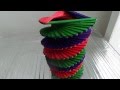 ICE CREAM STICK POPSICLE STICK VASE