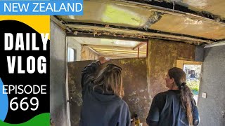 Knocking out the last wall in the horse truck reno! [Life in New Zealand Daily Vlog #669] by Real New Zealand Adventures 383 views 3 weeks ago 11 minutes, 7 seconds