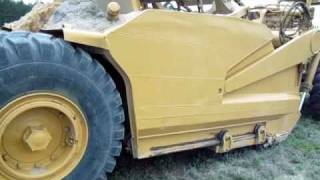 613B CAT scraper walkaround