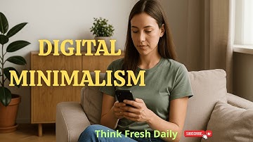 Digital Minimalism – Designing a Life with Less Tech and More Meaning | Think Fresh Daily