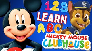 Mickey Mouse Clubhouse, Elmo & Paw Patrol Learn Numbers, Shapes, Letters, Counting Compilation Video by Games N Kidz 12,992 views 2 weeks ago 1 hour, 30 minutes