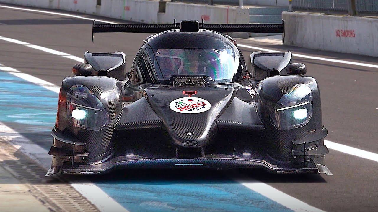 Onboard the Nissan VK50 V8 powered Le Mans Prototype Duqueine D08 | Uncut session *Brutal Sound*