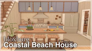 Bloxburg - Coastal Beach House Speedbuild π (interior full tour) | Roblox Bloxburg - Coastal Beach House Speedbuild π (interior full tour) | Roblox