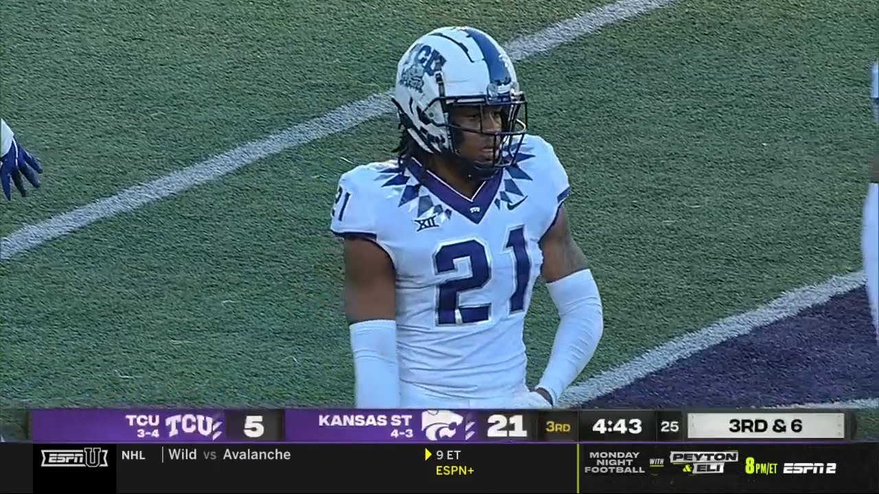 Noah Daniels Vs Kansas State 2021 YouTube
