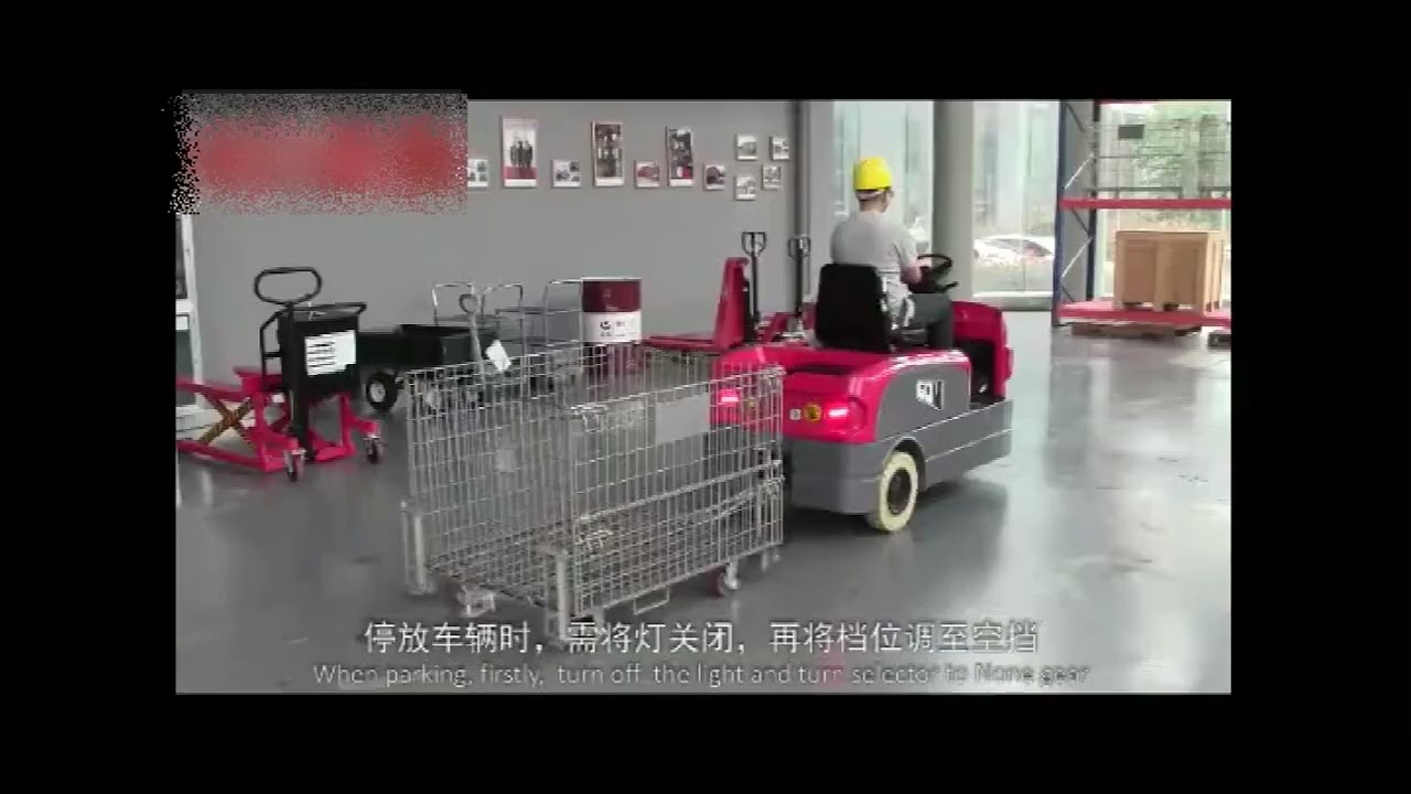 Redlift Equipment 3000kg 4500kg electric towing tractor tow truck driver mover tow tractor for sale