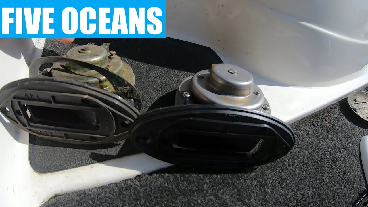 How To Replace A Horn On A 2006 SkeeterZX190 - YouTube