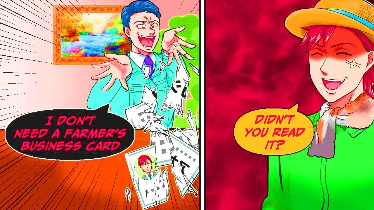 My client company's point of contact person said my business card wasn't worth taking