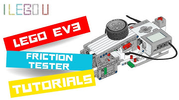 LEGO EV3 FRICTION TESTER Building Instructions - FRICTION TESTER TUTORIALS